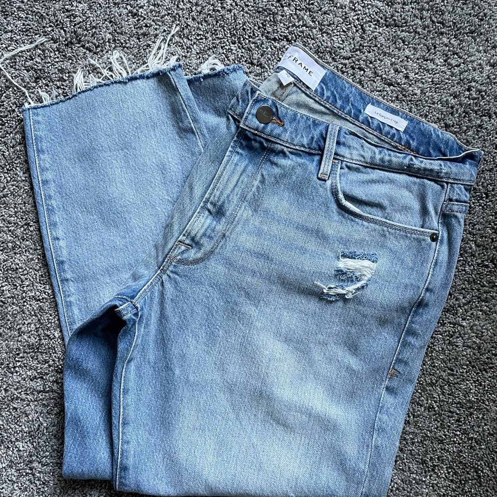 Frame - Le Garçon Crop Jeans
